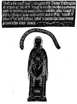Radulph Babyngton in Hickling church (1521).