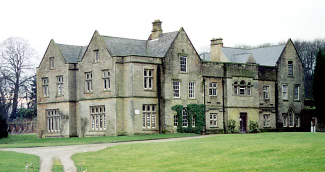 Annesley Hall, neglected and forlorn in 2003. The three storey, six bay hall has 13th century aisled hall origins but its current appearance is largely the result of large scale late 17th century extension and remodelling in 1838 (photo: Andrew Nicholson, 2003).
