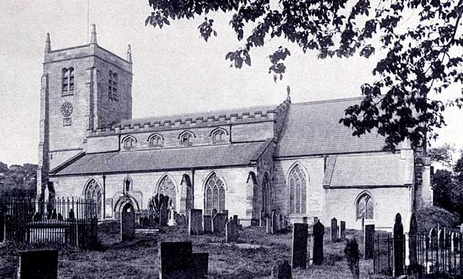 Arnold church, c.1913. 