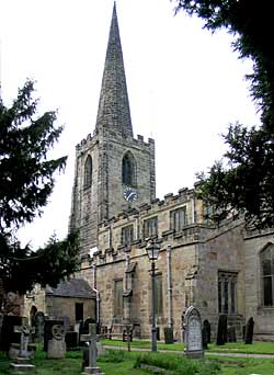 St Mary's Church, Attenborough (photo: A Nicholson, 2002).