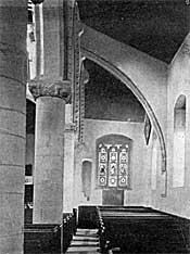 Attenborough church (interior).