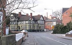 The White Swan pub on Church street, Basford.