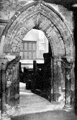 St Leodegarius, Basford—Priest's doorway.