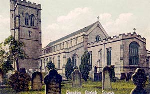 Beeston church, c.1905. 