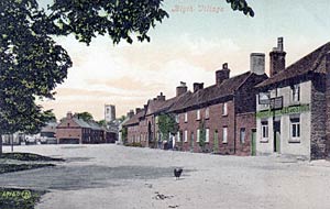 View along the High Street in Blyth, c.1905. 