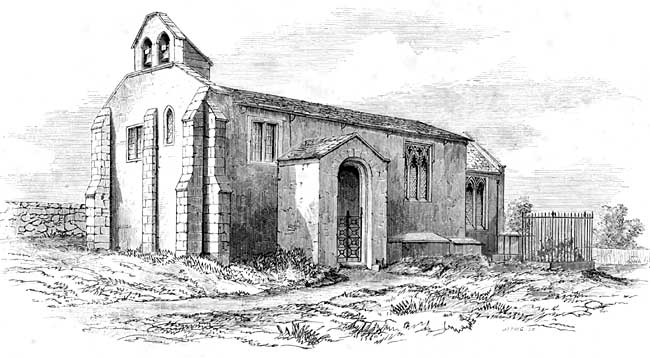 Austerfield church.
