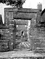 Entrance gateway, Manor House, Bramcote.