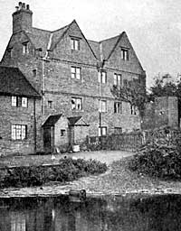 The north side of Bramcote Manor House.