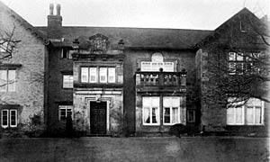Broxtowe Hall in the 1920s. 