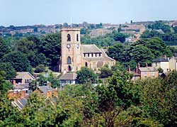 Bulwell church view