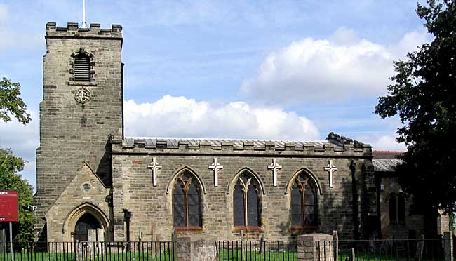 The Church of St. Wilfrid, Calverton.
