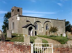 St Giles' church, Carburton, in 2003 (© A P Nicholson, 2003).