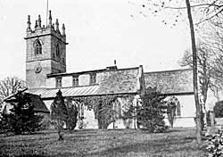 Clayworth church in 1910.