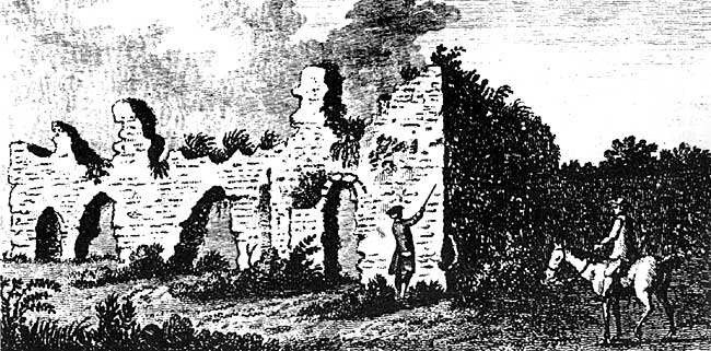 "The King's House, Clipstone" in 1784.