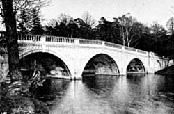 The bridge at Clumber. 