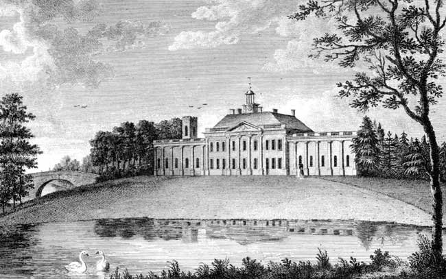 Colwick Hall, The Seat of John Musters Esq., 1791.
