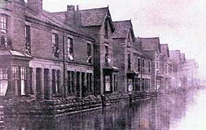 Colwick Vale flooded