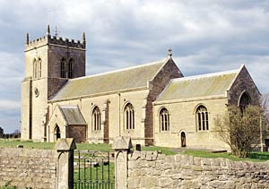 Cuckney church in 2002.