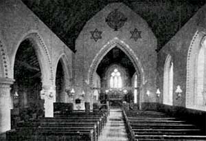 INTERIOR OF DUNHAM CHURCH