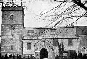 East Bridgford church–before restoration.