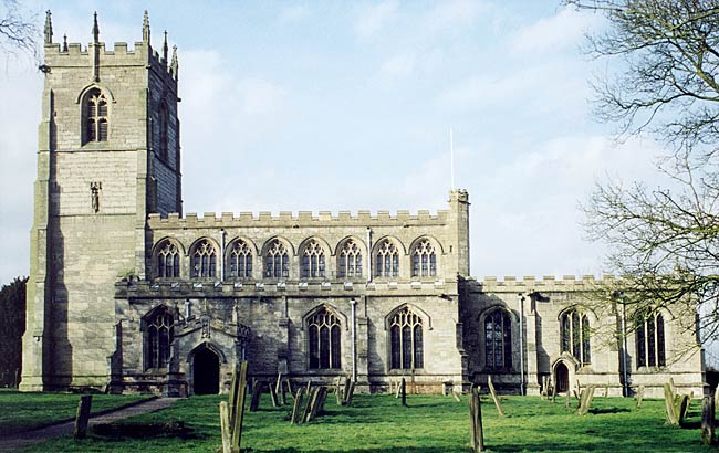 East Markham church in 2003.