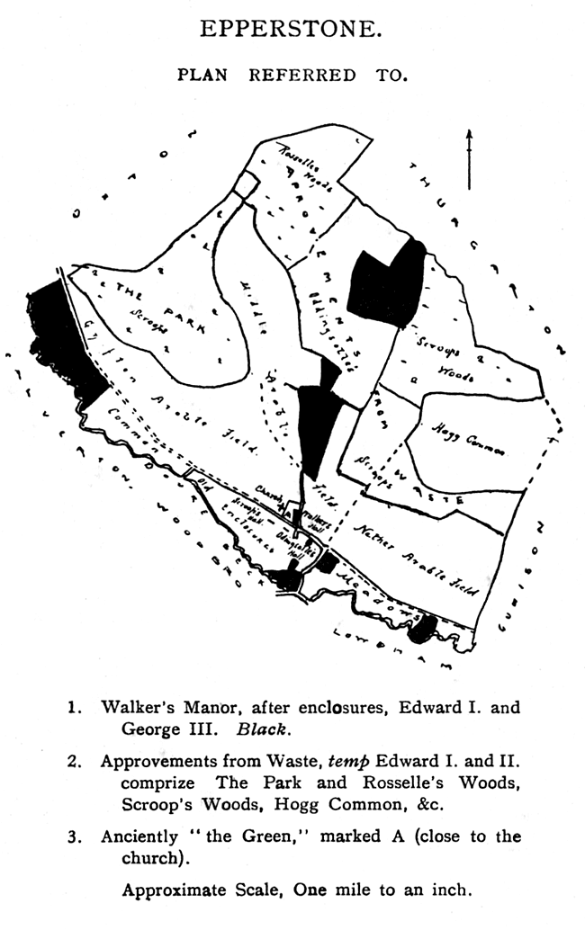 Epperstone. Plan referred to.