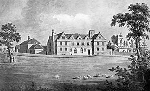 Flintham Hall in 1778.