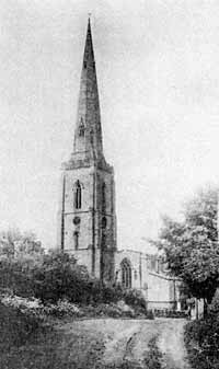 Gedling Church, from the West.