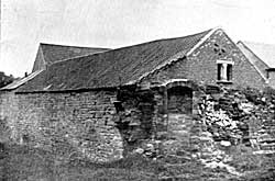 The remains of Greasley Castle are to be found in later outbuildings at Greasley Castle Farm.