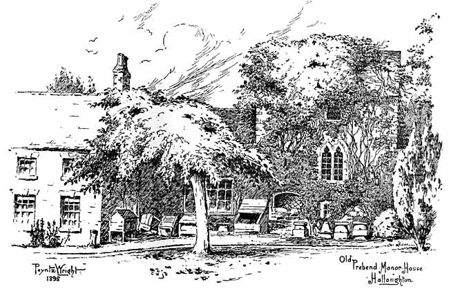 The Old Prebend Manor House, Halloughton (1898).