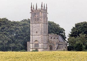 Hawton church in 2000. 