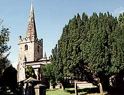 St Edmund's church, Holme Pierrepont (©A P Nicholson, 2000).