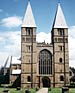 The west front of Southwell Minster