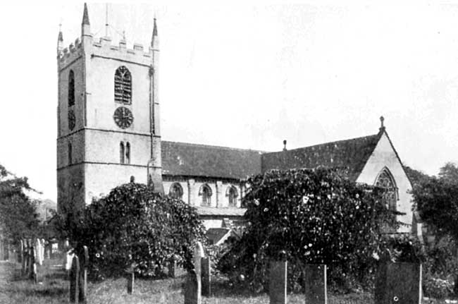 Hucknall Torkard church.