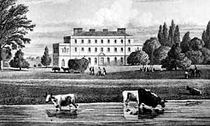 Kelham Hall in 1830. 