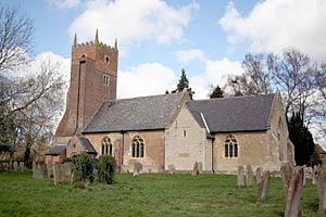 Kirklington church in 2006. 