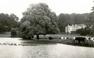 Kirklington Hall in the 1930s. 