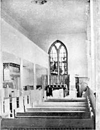 Interior of St. James' Church, Papplewick.