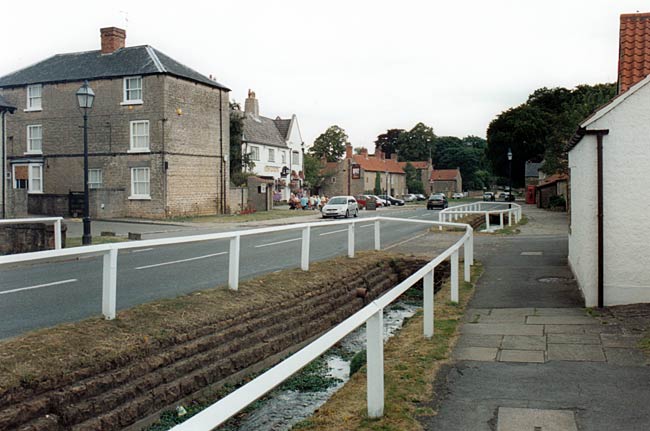 Linby village in 2003. 