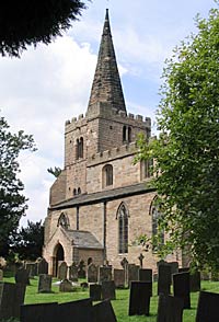 Church of St Mary, Lowdham (© A. Nicholson, 2005).