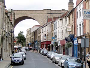 Church Street, Mansfield, in 2004. 