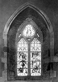 PLATE V. Early Decorated Window in North Aisle, probably removed here from the East end of this Aisle in 1420.
