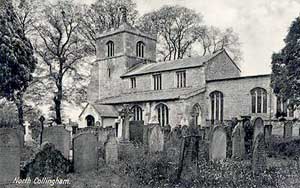 North Collingham church, c.1905. 