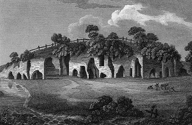 "Excavations, Sneinton, Nottinghamshire" c.1815.