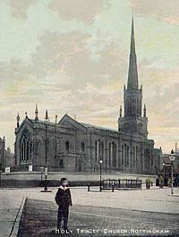 Holy Trinity church, c.1910.