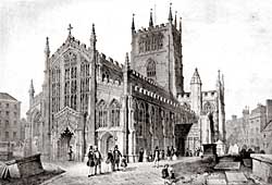 St Mary's church, c.1850.