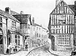 St Peter's Gate in the 19th century.