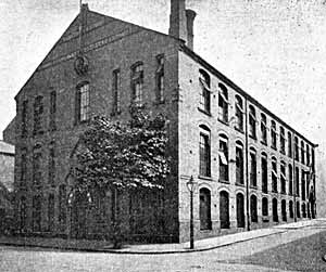 The original Castle Tobacco factory, erected 1883. 