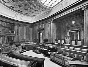 The Council Chamber.