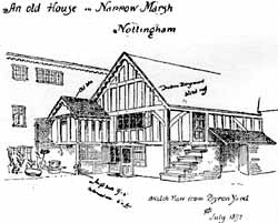 An old house in Narrow Marsh.